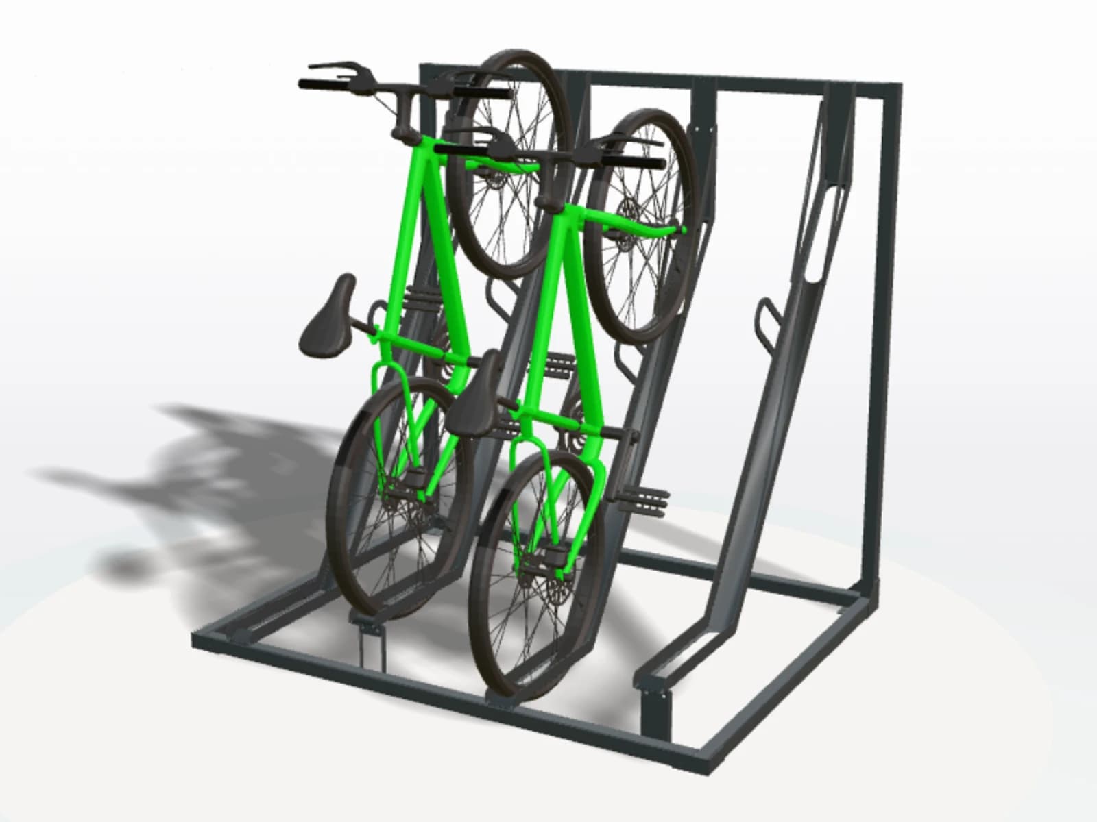 Inclinéo - Rack vélo
