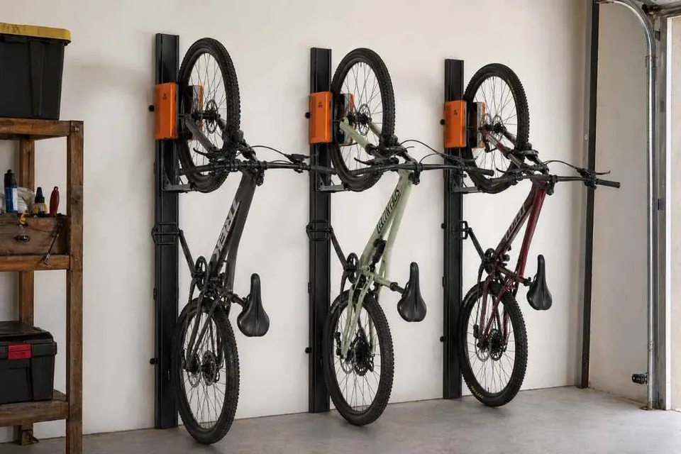 vlift placé dans un garage