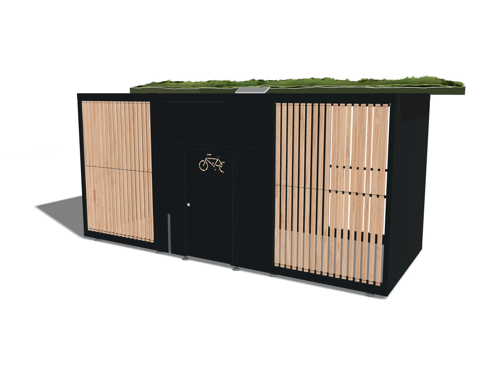 Abri Vélo Fermé – Bastion 6250X2580 H2930